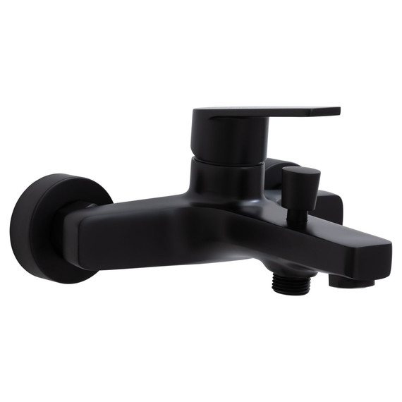 Смеситель для ванны Allen Brau Eclipse 5.E1003-31, чёрный матовый - фото 