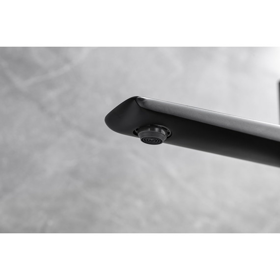 Смеситель для ванны Allen Brau Infinity 5.21009-31 (со скрытой частью) чёрный матовый - фото 14