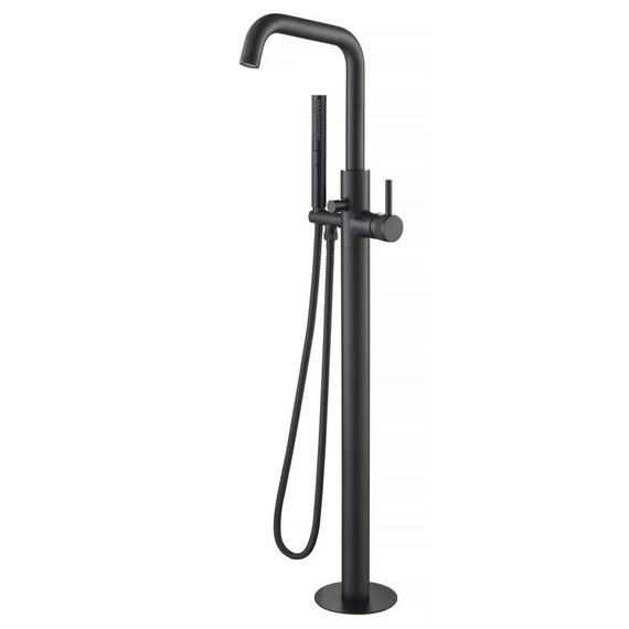 Смеситель для ванны Allen Brau Priority 5.31008-31 (со скрытой частью) чёрный матовый - фото 2