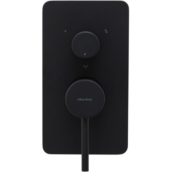 Смеситель для душа Allen Brau Priority 5.31011-MG (со скрытой частью) графит - фото 4