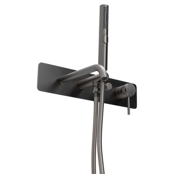 Смеситель для ванны Allen Brau Priority 5.31A05-MG (со скрытой частью) графит - фото 5