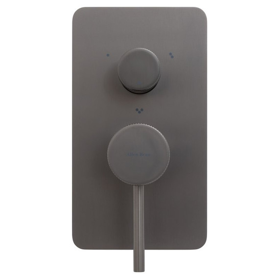 Смеситель для ванны Allen Brau Priority 5.31A11-MG (со скрытой частью) графит - фото 3