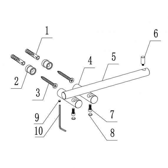 Держатель для туалетной бумаги ABBER Osten 316 AA1831BST, цвет сталь брашированная - фото 3