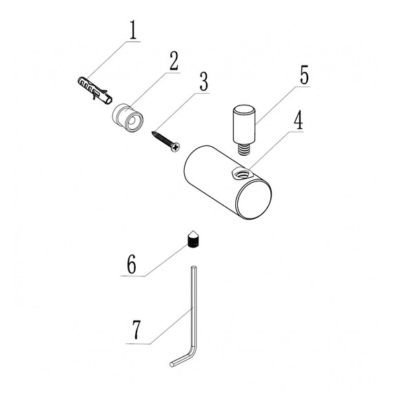 Крючок ABBER Osten 316 AA1851BG, цвет золото брашированное - фото 2