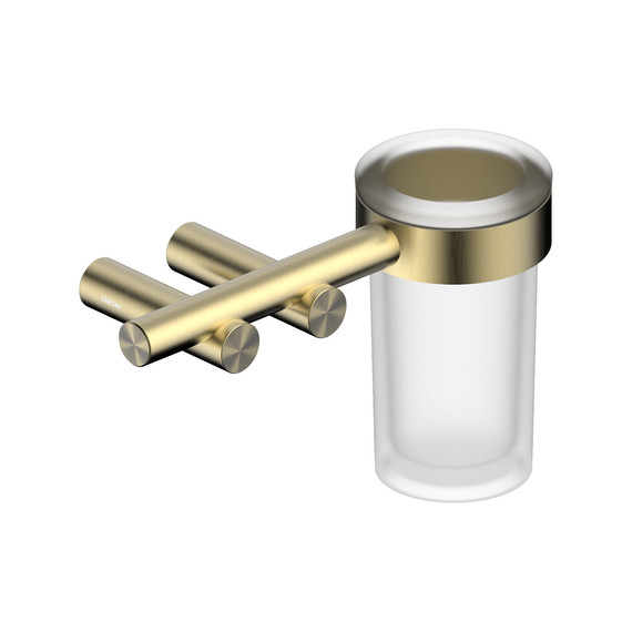 Стакан для зубных щеток Abber Osten 316 AA1860BG, цвет золото брашированное - фото 