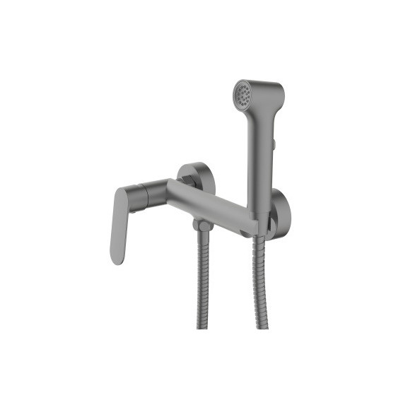 Набор для гигиенического душа Azario Alanti AZ-K2532GR, графит - фото 