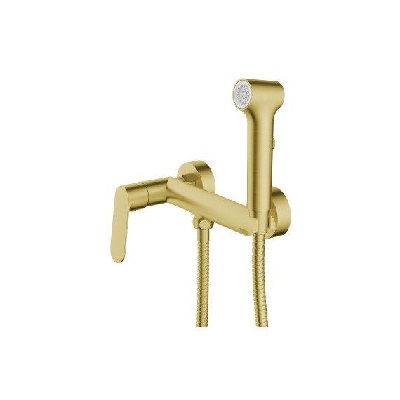 Набор для гигиенического душа Azario Alanti AZ-K2532MG, золото матовое - фото 