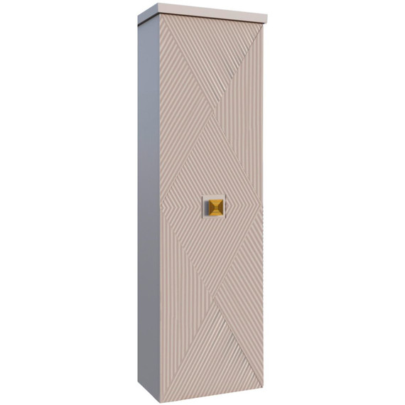 Пенал подвесной Azario Zena 40 см CS00097032, кашемир - фото 