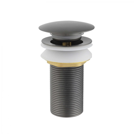 Донный клапан Aquatek AQ6000BGM, оружейная сталь - фото 