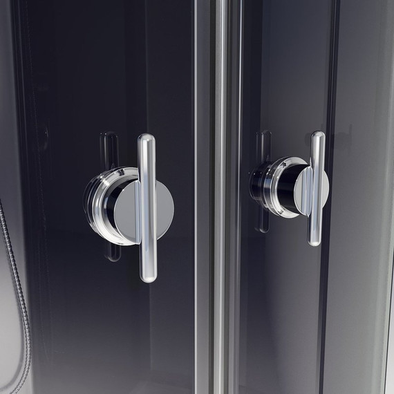 Душевая кабина Niagara Eco 90x70 см E90/70/40R/TN, серебро/тонированное (безсиликоновая сборка) - фото 8