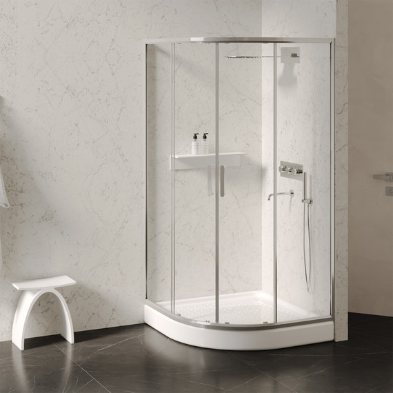 Поддон акриловый Abber 100x100 см AD3A100 - фото 8