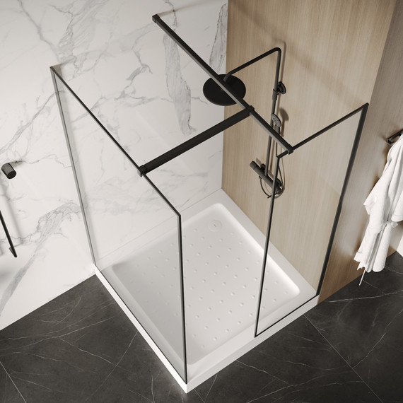 Поддон акриловый Abber 100x100 см AD3D100 - фото 9