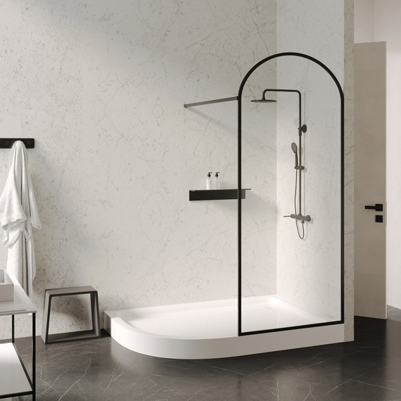 Поддон акриловый Abber 120x90 см AD3E129 R - фото 7