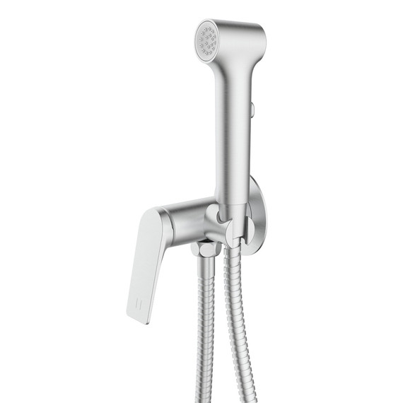 Гигиенический душ Azario Lursy AZ-KFX49BN (со скрытой частью) сатин - фото 