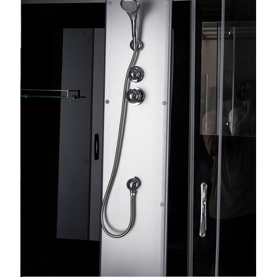 Душевая кабина Taliente 170x75 см TA-17075G, хром/тонированное - фото 3