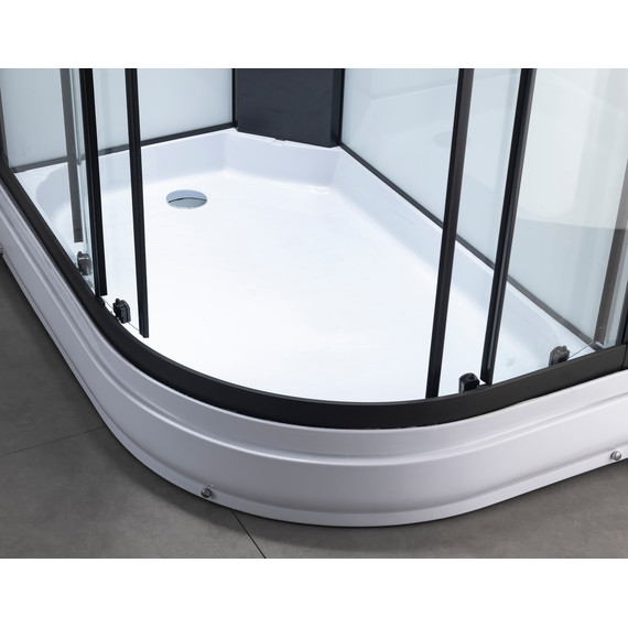 Гидробокс Taliente 120x80 см TA-128CB(L), чёрный/прозрачное - фото 4