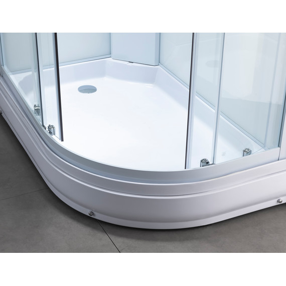 Гидробокс Taliente 120x80 см TA-128CW(L), белый/прозрачное - фото 4