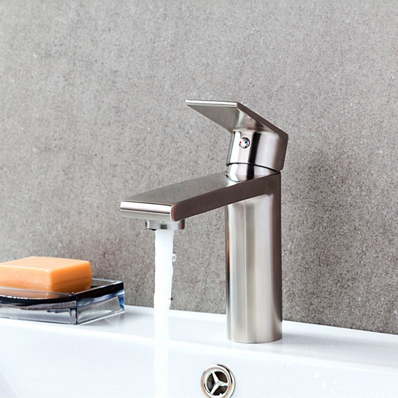 Смеситель для раковины Gappo G1099-20, сатин - фото 8