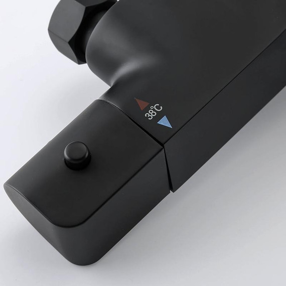 Душевая стойка с термостатом Gappo G2407-60, черный - фото 9