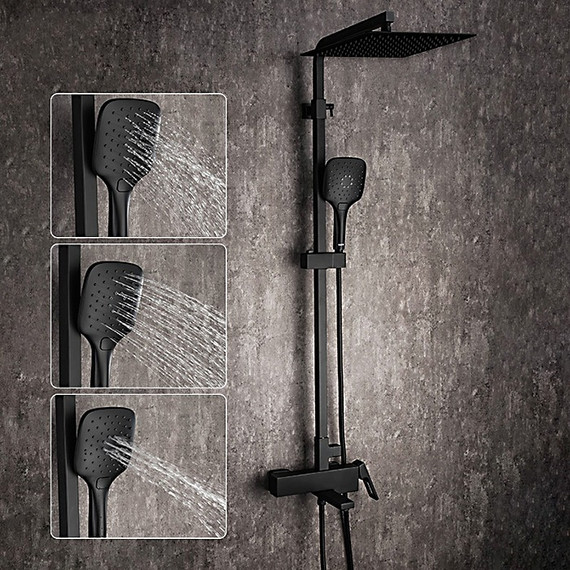 Душевая стойка Gappo G2417-6, черный - фото 2