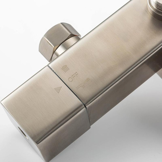 Душевая стойка с термостатом Gappo G2499-40, сатин - фото 6