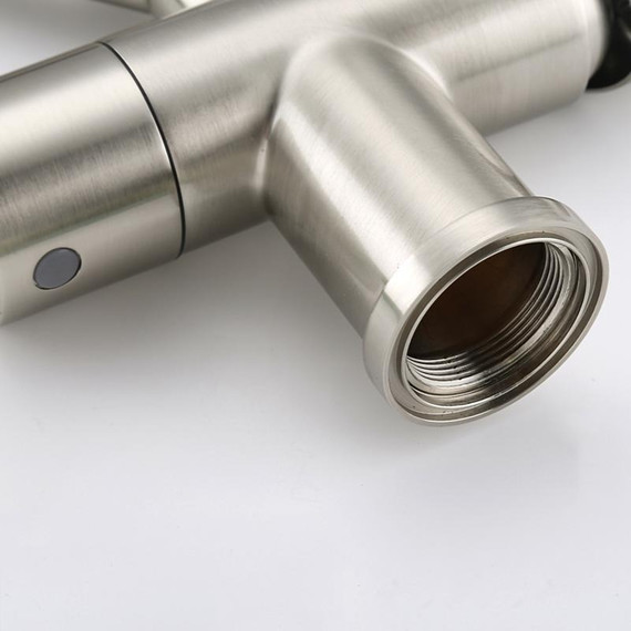 Смеситель для кухни Gappo G4398-85, сатин/черный - фото 36