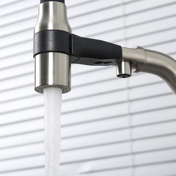 Смеситель для кухни Gappo G4398-85, сатин/черный - фото 20