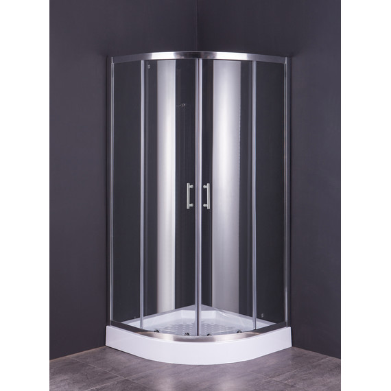 Душевое ограждение Taliente 90x90 см TA-09091-1CP, хром/прозрачное - фото 2