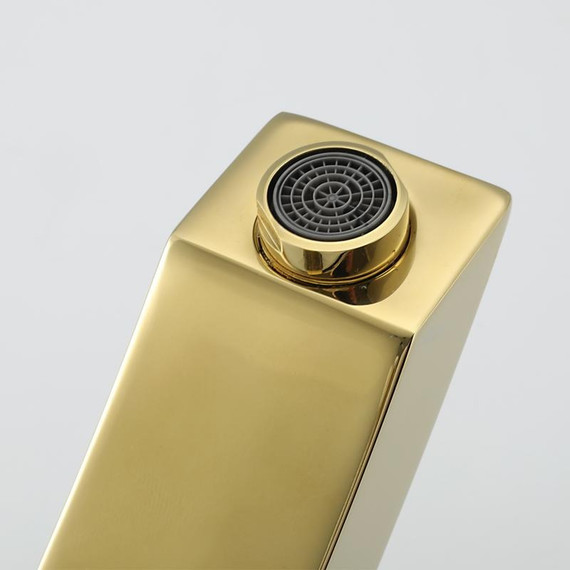 Смеситель для раковины высокий Gappo G1007-32, золото - фото 16