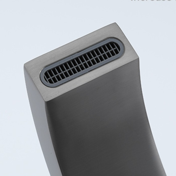 Смеситель для раковины высокий Gappo G1007-89, оружейная сталь - фото 5