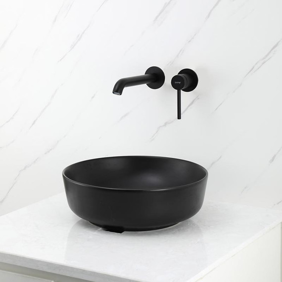 Смеситель для раковины настенный Gappo G06-6 G1206-6, чёрный, Цвет производителя: чёрный - фото 3