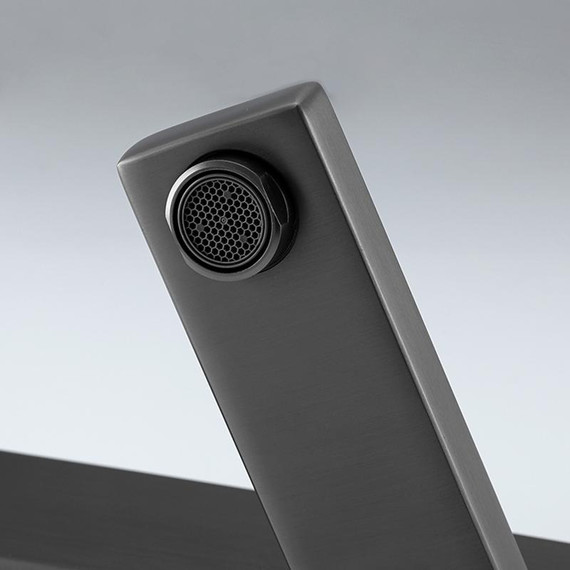 Смеситель для ванны с гарнитуром Gappo G3217-9, оружейная сталь - фото 15