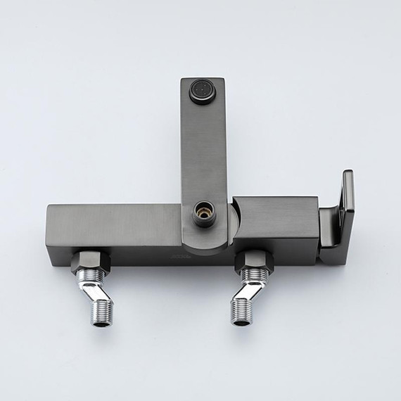 Смеситель для ванны с гарнитуром Gappo G3217-9, оружейная сталь - фото 17