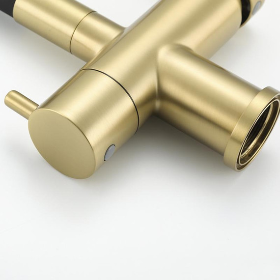 Смеситель для кухни Gappo G4398-33, золото/черный - фото 29