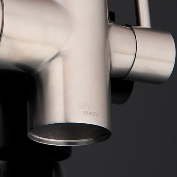 Смеситель для кухни Gappo G4399-1, сатин - фото 8