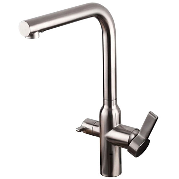 Смеситель для кухни Gappo G4399-4, сатин - фото 