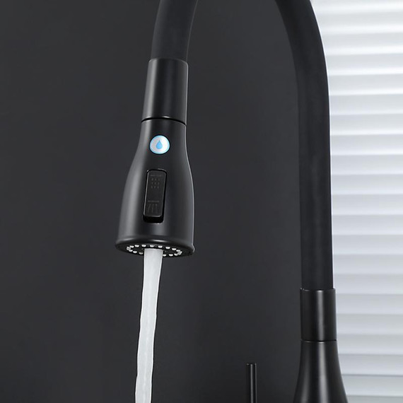 Смеситель для кухни Gappo G4399-66, черный - фото 16