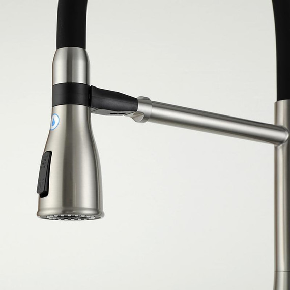 Смеситель для кухни Gappo G4399-75, сатин/черный - фото 28