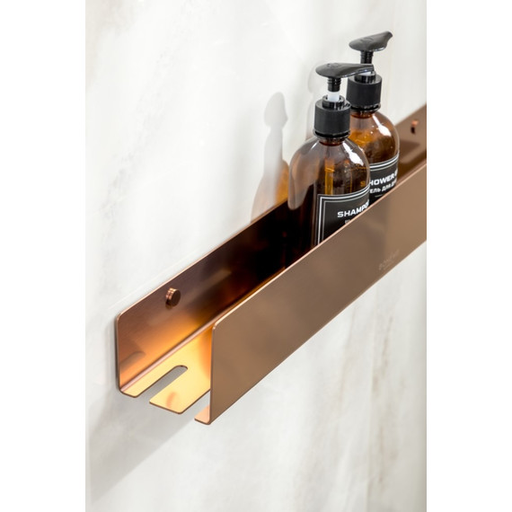 Полочка Boheme 10967-CB, цвет брашированная медь - фото 3