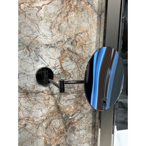 Зеркало косметическое настенное Boheme 508-SGM, цвет графит глянец - фото 2