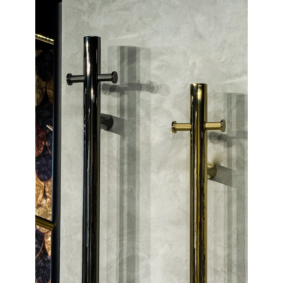 Полотенцесушитель электрический Boheme Uno П1 1500x122 мм 726-G, золото - фото 4