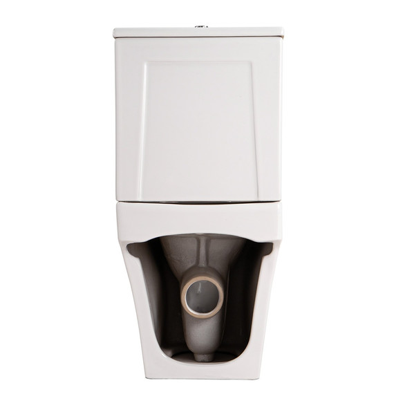 Унитаз-компакт безободковый Aquatek Леон Квадро AQ2788T-00 с тонкой крышкой микролифт (система смыва Торнадо) - фото 8