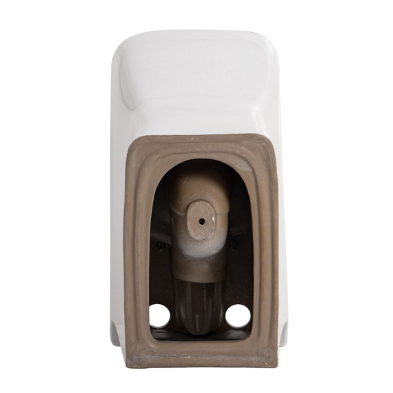 Унитаз-компакт безободковый Aquatek Леон Квадро AQ2788T-00 с тонкой крышкой микролифт (система смыва Торнадо) - фото 9