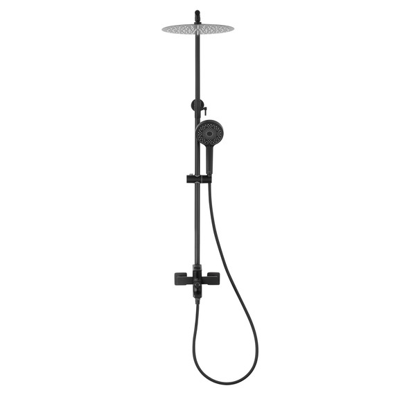 Душевая стойка Wonzon & Woghand Frame WW-88739010-MB, чёрный матовый - фото 2