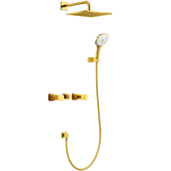 Душевая система для душа Wonzon & Woghand Shakespeare WW-654701-DG, золото глянцевое - фото 