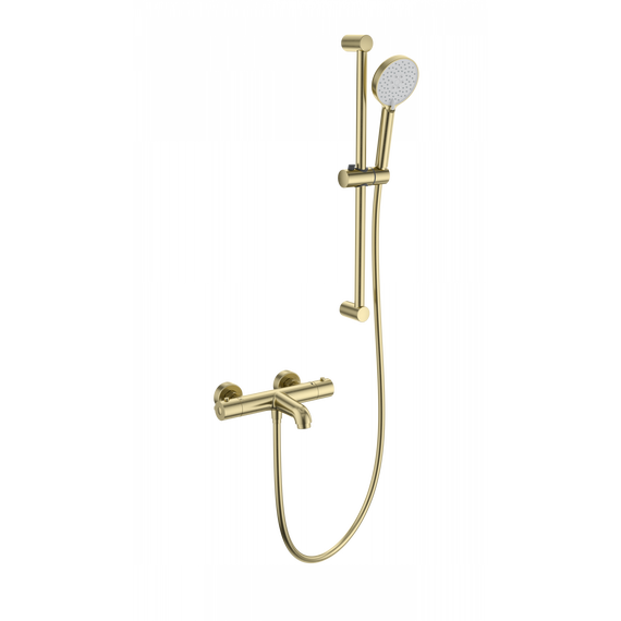 Смесители для ванны с термостатом Wonzon & Woghand WW-C2006-A-BG, золото - фото 