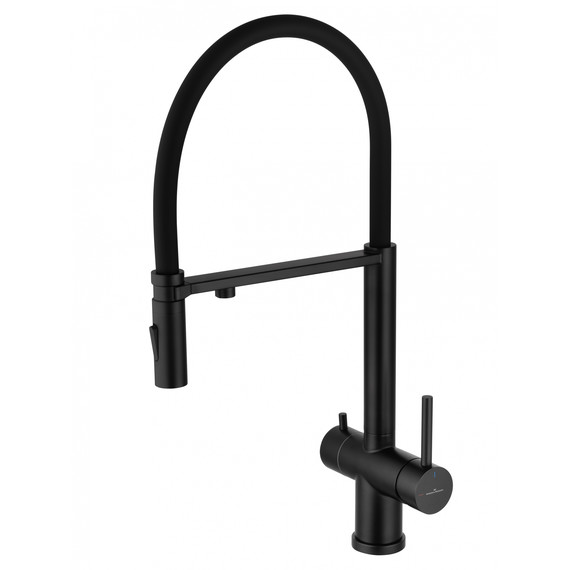 Смесители для кухни Wonzon & Woghand WW-88458009-MB, чёрный - фото 