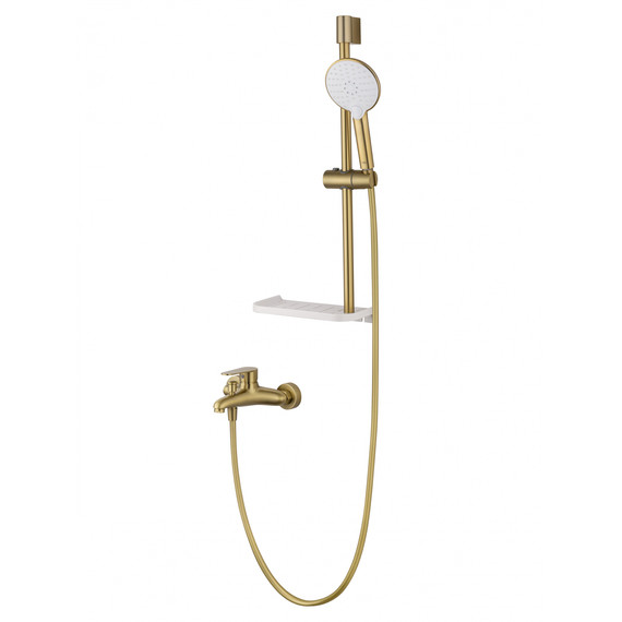 Смесители для ванны Wonzon & Woghand Alfa WW-AE3201-BG, золото - фото 