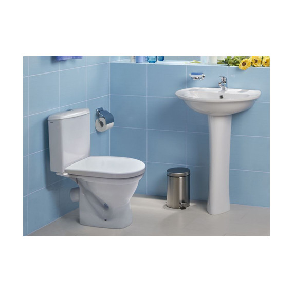 Унитаз-компакт Santek Алькор 1.WH30.2.196 с крышкой полипропилен - фото 2