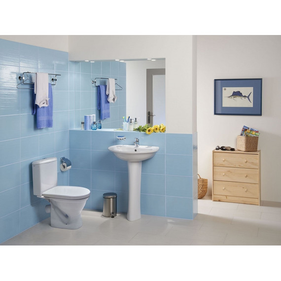 Унитаз-компакт Santek Алькор 1.WH30.2.140 с крышкой дюропласт - фото 2